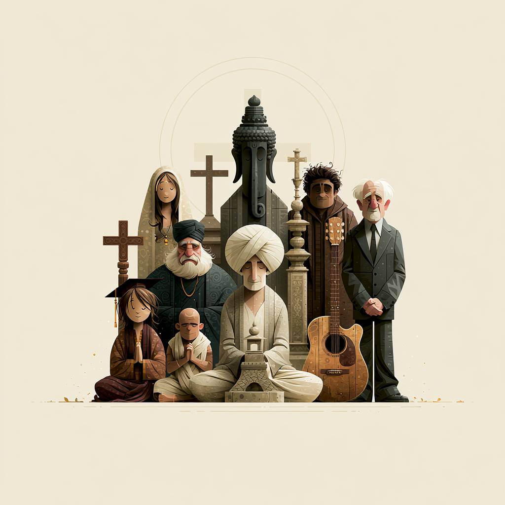 L'union des traditions — toutes les religions sous un seul toit, celui de l'amour et de la cohérence